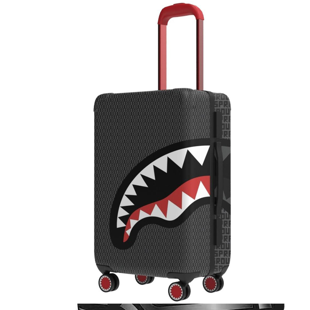 Sprayground Split Infinity Check Carryon Purple Carpet Miami