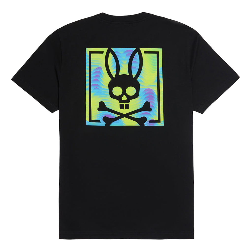 Psycho Bunny Montgomery Graphic Black