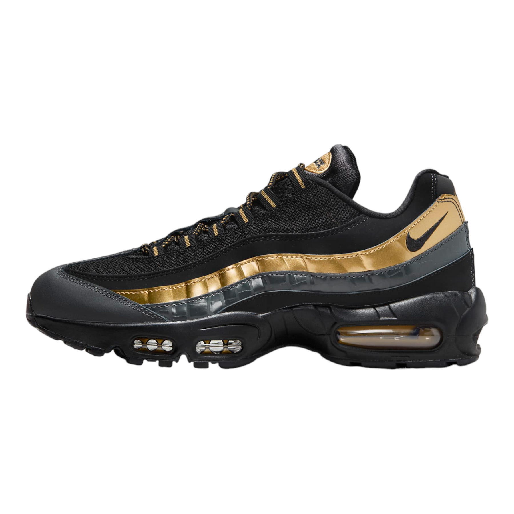 Nike Air Max 95 Premium Black Metallic Gold